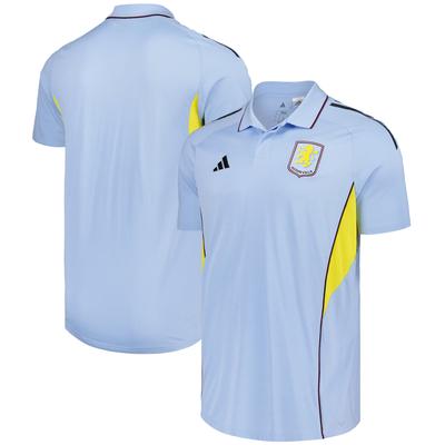 Aston Villa adidas Trainingspolo – Hellblau Image