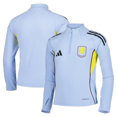 Aston Villa adidas Training Oberteil – Hellblau – Kinder Image