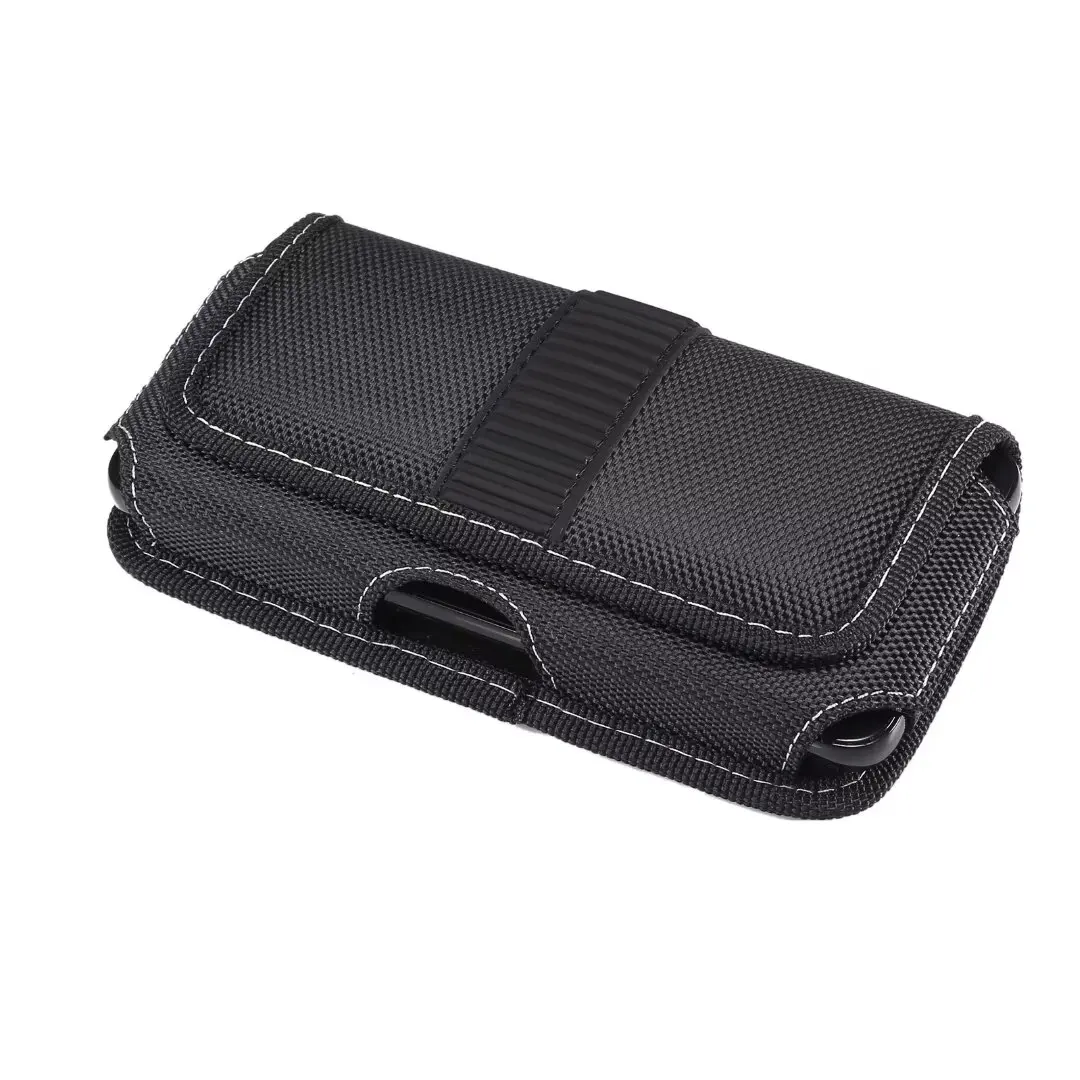 Poudres universelles pour téléphone portable, iPhone 15 14 13 12 11Pro Max XS, étui à clip de ceinture en poly pour smartphone Samsung, sac de taille Oxford Grill