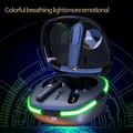 Cuffie wireless PRO60 Cuffie Bluetooth wireless per e-sport con cancellazione del rumore LED Cuffie per musica da gioco