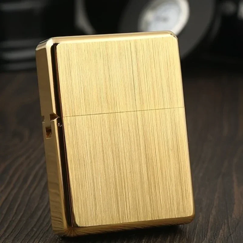 Zorro Z912 reine Kupferpanzerung wird auf Feuerzeug geliefert, wasserdicht, versiegelt, schweres Feuerzeug, Retro-Mühle kann gesammelt werden Image