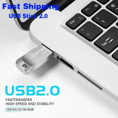Schneller Versand 2.0 USB-Flash-Laufwerk 64 GB Pen-Laufwerke 32 GB Pendrive 16 GB USB-Stick Externer Speicher 8 GB Memory Stick U Disk 4 GB Image