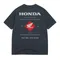 Abbigliamento con licenza Honda T-shirt estiva a maniche corte Abbigliamento per automobili e moto Comodo modello di auto d