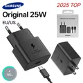 EP T2510 Caricatore super veloce originale Samsung 25W Adattatore PD USB tipo C Galaxy A56 A36 A54 A25 A35 A55 S25 S24 S23 S22 + Z Fold 7