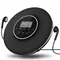 Portable CD Player, for Adults Students Kids Personal Compact Disc CD Player, Music Reproductor with Headphones Jack