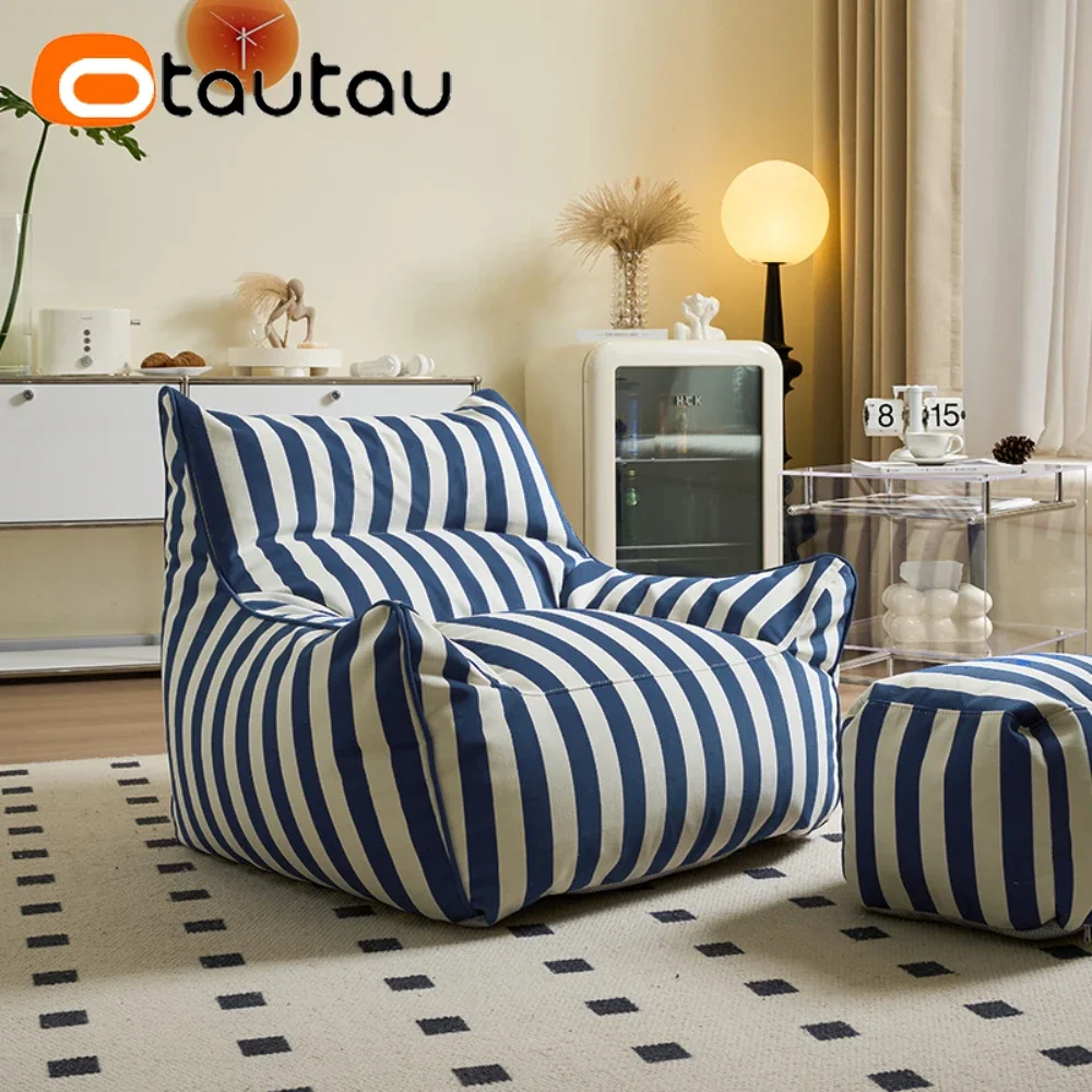 OTAUTAU Outdoor wasserdichter Oxford-Sitzsackbezug SF117【Kein Füllstoff im Inneren! Sie müssen selbst den Füllstoff kaufen!】 Image