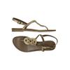 Marc O Polo Damen Sandale, Gr. 39, gold, kein Etikett