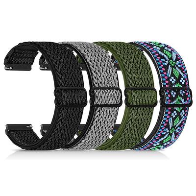 4 Pack Watch Band for Garmin Samsung Galaxy Huawei Watch 3 Pro, Watch 2 Classic, Watch GT 3 Pro / 2 Pro / 2e / Runner / Active / 42mm / 46mm, Honor Magnic 2 GS 3i GTS 4,4mini, 3,2,2mini, 2e, GTR