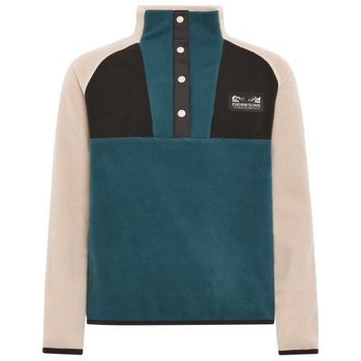Didriksons - Kid's Yokto Half-Buttons 2 - Fleecepullover Gr 140 blau Image