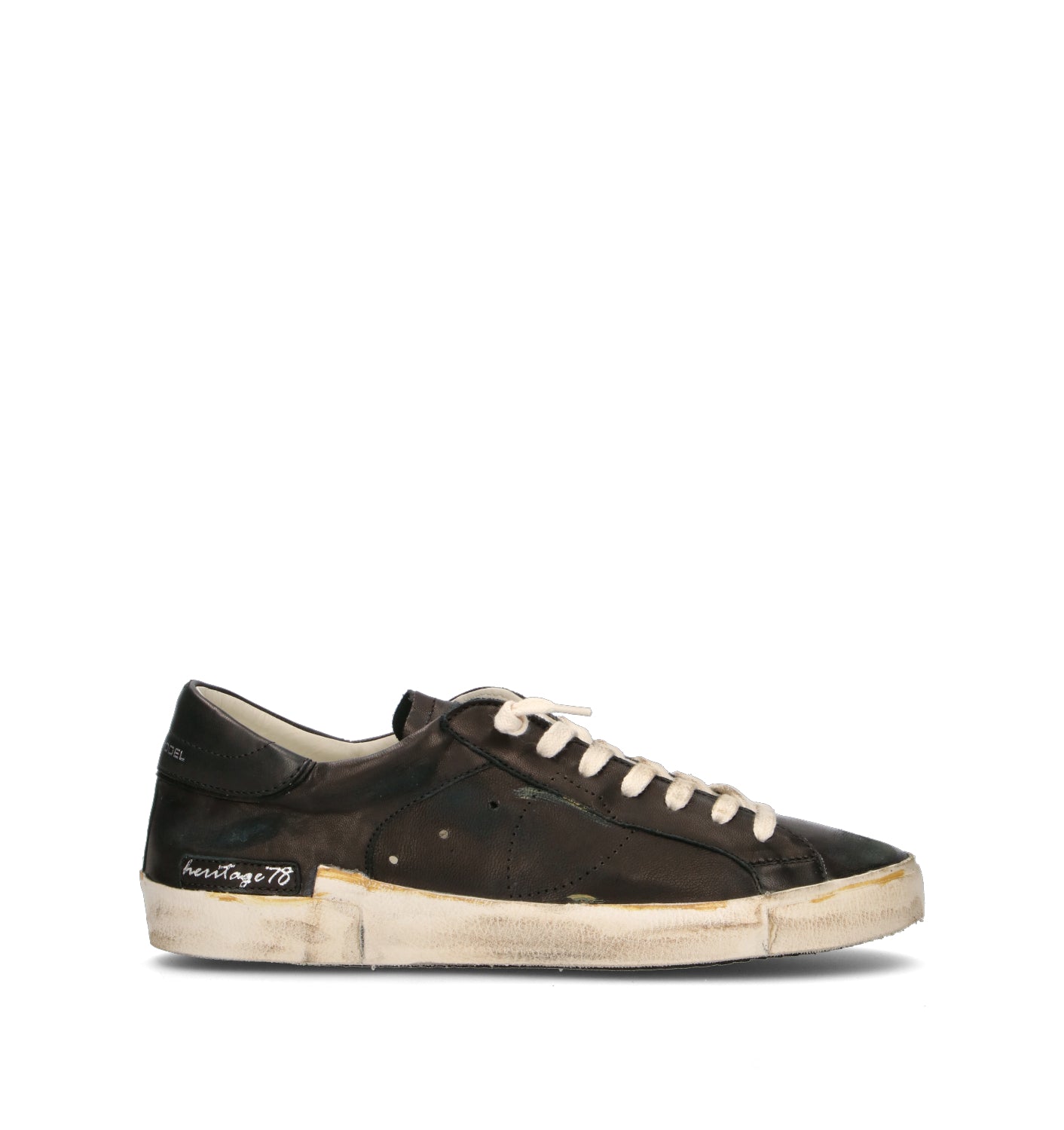 PHILIPPE MODEL Sneaker donna nera in pelle