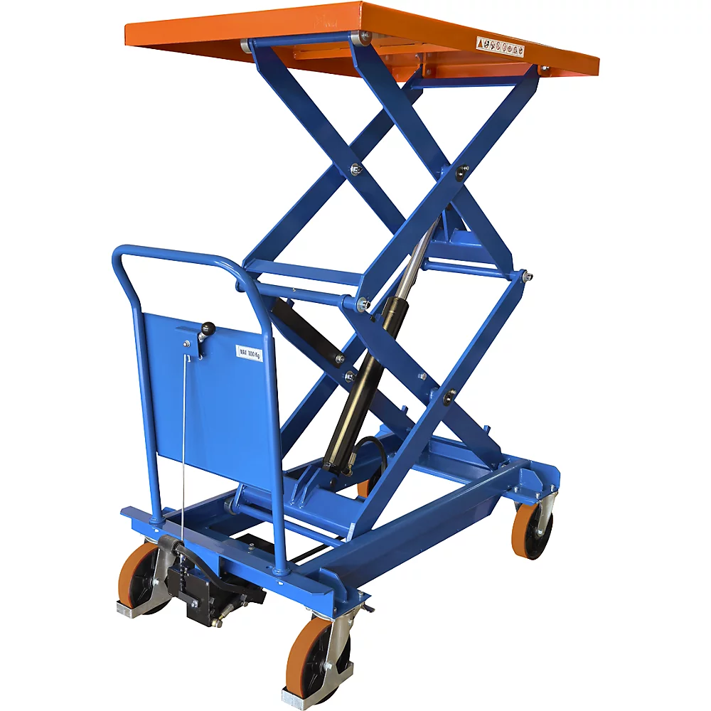 Chariot à plateforme élévatrice - kaiserkraft