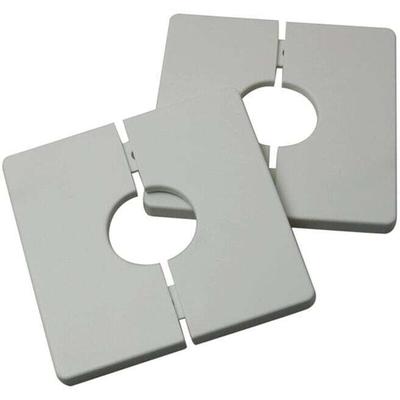Niemals verwendet] 2er Set Vierkantrohrabdeckungen aus selbstklebendem PVC-Kunststoff für Image