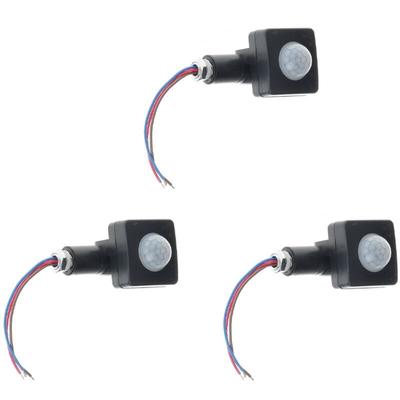 Tlily - 3X AC85-265V IP65 Bewegungssensor Einstellbarer PIR-Schalter UltradüNner Image