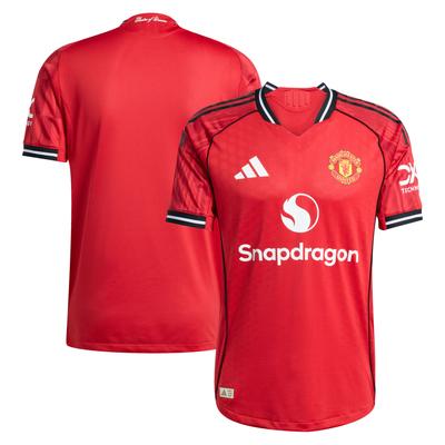 Manchester United adidas Authentic Heimtrikot 2025–26 Image