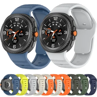 Sport-Silikonarmband für Samsung Galaxy Watch 8/Classic Smart Watch Armband Correa für Galaxy Watch 8 44 mm 40 mm Gürtelzubehör