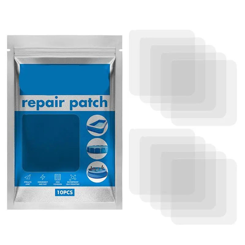 10-30 stücke selbst klebende Reparatur Patch Schwimmbad Wasser Pad Zelt wasserdicht Spezial kleber Outdoor Schwimm ring Reparatur Patch Image