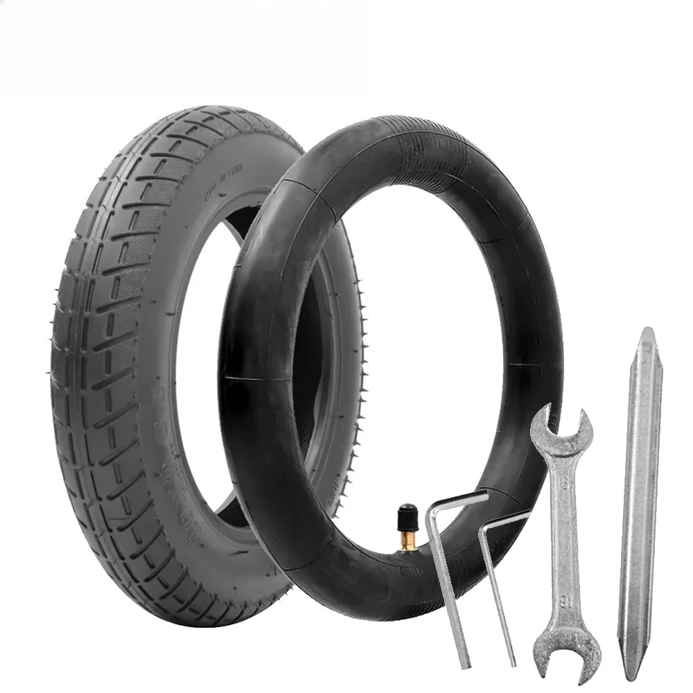 10 Zoll für Xiaomi M365/m365 Pro/pro2 Elektroroller, aufblasbarer Innenschlauch/Außenreifen, Offroad-Reifen, Radschlauchreifen Image