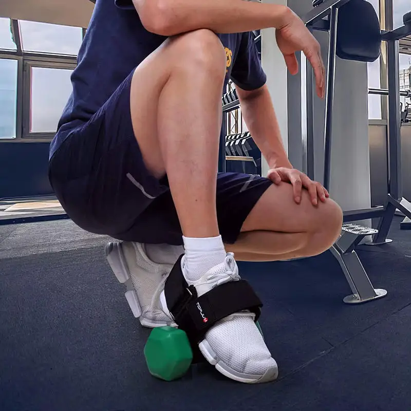 1/2 Stück Tibialis Trainer Hantel-Fußgurt – verstellbare Knöchelgewichte für Beinmuskeltraining und Trainingswiderstand Image