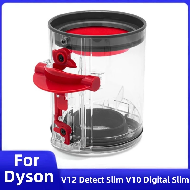 Staubbehälter für Dyson V12 Detect Slim V10 Digital Slim SV18 SV20 Akku-Staubsauger Kanisteraufsatz Ersatzteile Image
