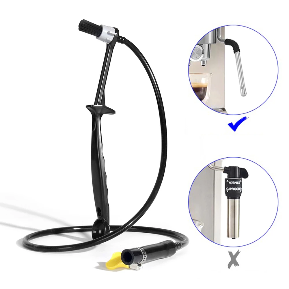 Dampfreinigungsbürste für Kaffeemaschinen, Reinigungsbürste für Espressomaschinen, Kaffee-Reinigungsbürste für die Reinigung von Espressomaschinen Image
