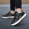 Junge Mode Leder für Kinder Tennis Casual Sneakers 7-13 Jahre Wanderschuh Kinder Jungen Schuhe Schule Sport Kinder Laufen