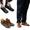 Mittelalterliche Gothic Elf Hexe Lace Up Hollow Out Lolita Schuhe für Frauen Männer Cosplay Party Ritter Stiefel Halloween Kostüm Requisiten