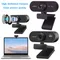 USB HD 1080P/2K Computer Camera Plug and Play with Microphone PC Webcam Autofocus for PC/Laptop Conferencing and Video Calling