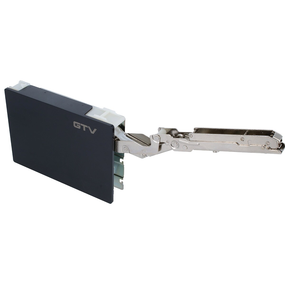 MS Beschläge Hochschwenkbeschlag Schwarz LF 1100-2250 Drucköffner Klappenbeschlag Klappenlift Image