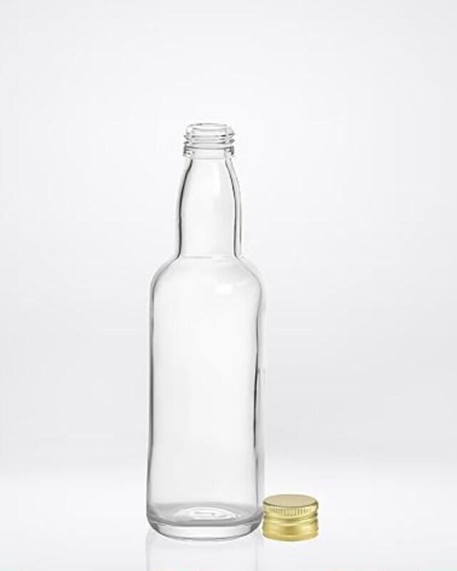 Espírito rebelde 100 Mini Glasflaschen 40ml für Alkohol Hochzeit Whisky Rum Soßen Kleine Fläschchen als Gastgeschenk oder Geschenkidee Image