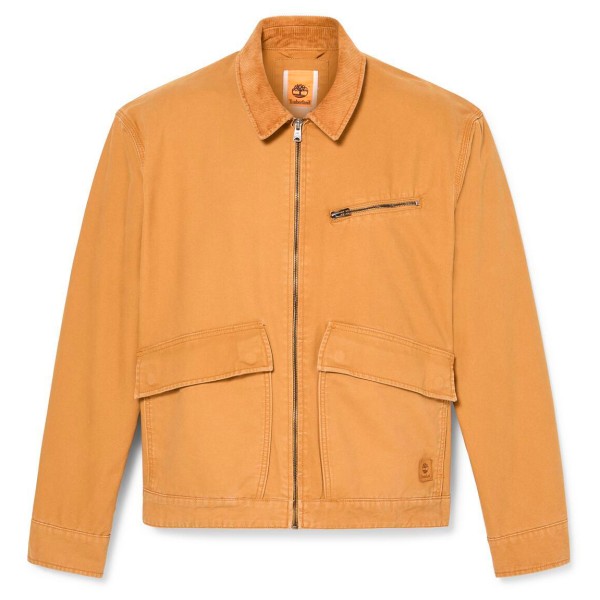 Timberland - Strafford Washed Canvas Jacket - Freizeitjacke Gr M orange