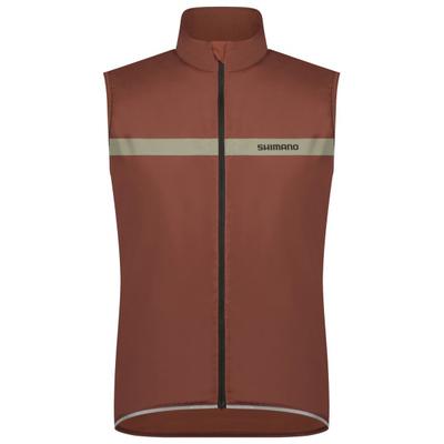 Shimano - Evolve Wind Vest Insulated - Fahrradweste Gr L braun Image