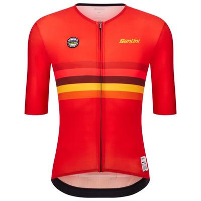 Santini - UCI World Champion Jersey - Radtrikot Gr M rot Image