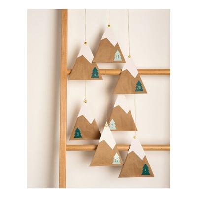 folia 24er-Pack Adventskalender-Sticker »Christmas Tree« 32 Image