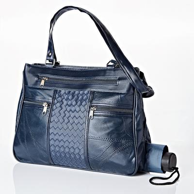 Tasche mit Schirm navy Image