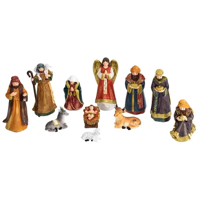 Krippenfiguren, 1,5–11 cm Image