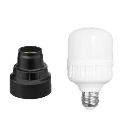 Led Arbeitsleuchte für 12V Li-Ionen-Akku E27 Lampenfassung Adapter Protable Taschenlampe Flut Image