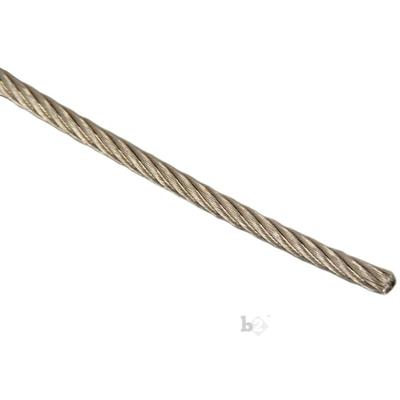 Drahtseil Stahlseil Edelstahl V4A (7x7) din 3055 1,5mm Meterware Image