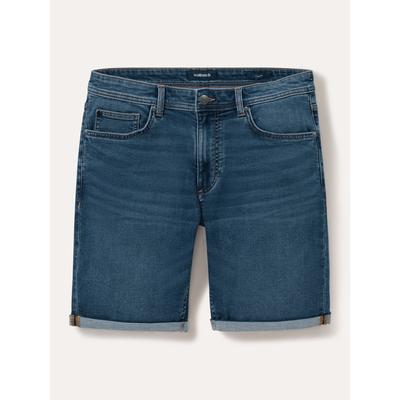 Walbusch Herren Jogger-Jeans Shorts Blau Image