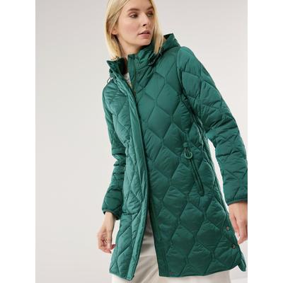Walbusch Damen Thermo Sandwich Stepp Mantel Gruen Image