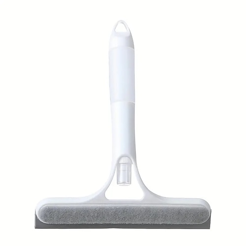 3-in-1-Glasreinigungswerkzeug – Fensterabzieher, Spiegelbürste Wasserschaber für Badezimmer Hausreinigung Image