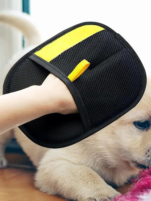 Doppelseitiger Tierhaarentferner-Handschuh, Entwirrungshandschuhe für Haustiere, Katzen, Haustier-Entwirrhandschuhe, Haustier-Entwirr-Handschuhe für Möbel Image