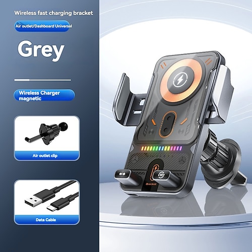 Handyhalterung Auto Lüftung drehbar Verstellbar Abnehmbar Telefonhalter für Auto Armaturenbrett Auto LKW Kompatibel mit Alle Handys Handy-Zubehör Image