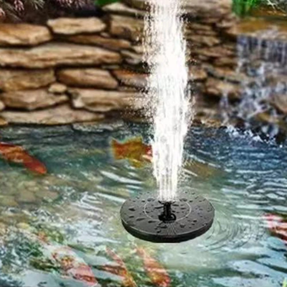 Wasserfall Brunnen Mini Solar Wasser Brunnen Pool Teich Garten Dekoration Outdoor Vogel Bad Solar Powered Brunnen Schwimmendes Wasser