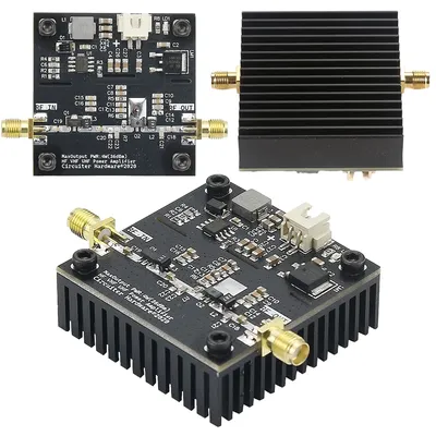 0.5-800MHz 40dB Gain VHF UHF RF Power Amplifier HF VHF UHF Amplifier for Ham Radio
