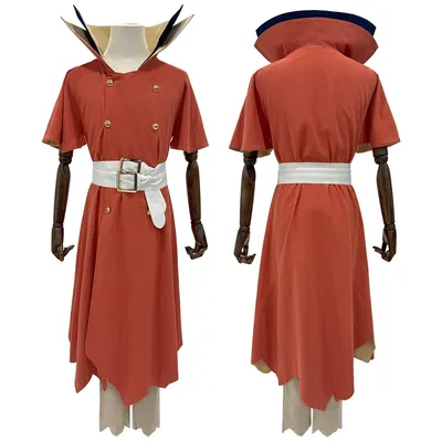 HOLOUN Dr.STONE Anime Nanami Ryusui Cosplay Kostüm Mantel Hose Hut Gürtel Animation Convention Halloween Weihnachtsgeschenk Image