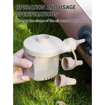 2000mAh Portable Air Pump USB Rechargeable Wireless Electric Pump To Inflate Deflate for Pool Floats Air Bed Vacuum Storage Bags