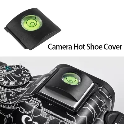 Universal Spirit Level Camera Hot Shoe Level Protective Cover Hot Shoe Cover For Canon Nikon Fuji Olympus Pentax DSLR SLR Camera