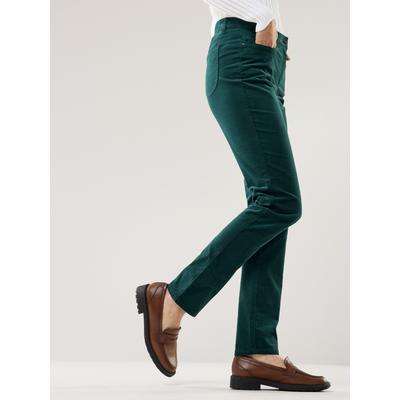Walbusch Damen Five Pocket Cord-Hose Gruen Image