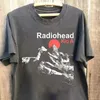 Radiohead Kid A Band American Loose Comfort Herren- und Damen-Sommer-Casual-Sport-Baumwoll-atmungsaktives Street-T-Shirt in großer Größe