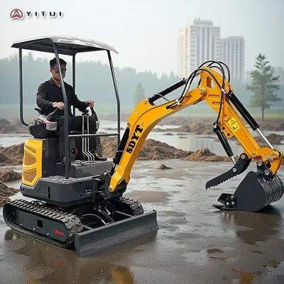 Equipment Farming Tractor Factory Mini Tractor Garden Accessories Ce Epa Euro 5 Kubota Engine Mini Excavator Price Discount